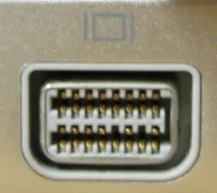 Mini-DVI female